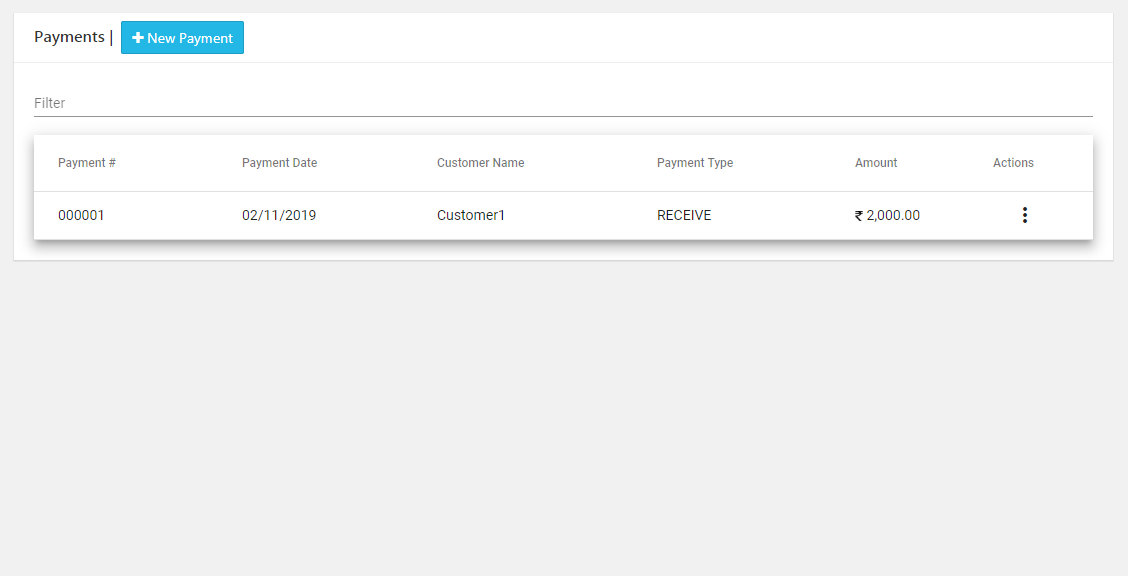 Accountancy App Payments